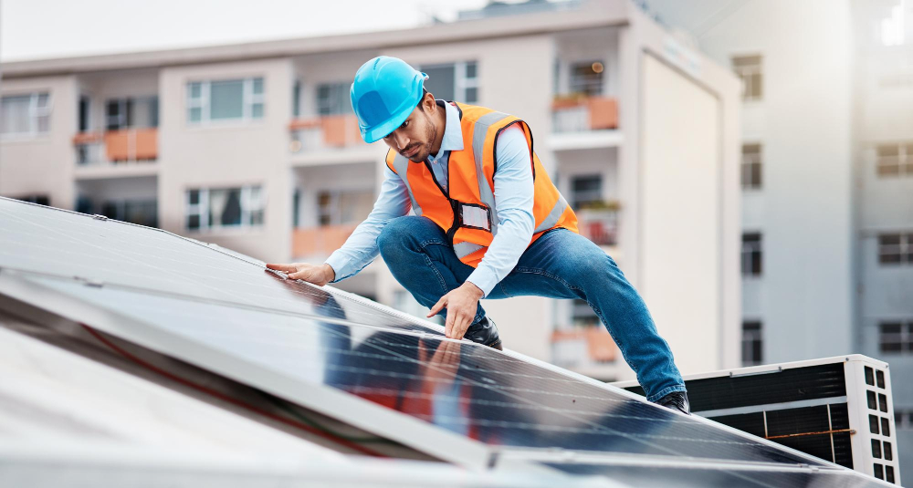 Montajul panourilor fotovoltaice