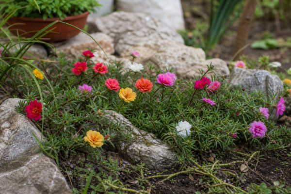 Floare de piatră (Portulaca grandiflora) – plantare, udare și întreținere