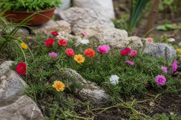 Floare de piatră (Portulaca grandiflora) – plantare, udare și întreținere