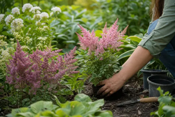 Astilbe (Astilbe arendsii) – de la plantare la întreținerea de zi cu zi