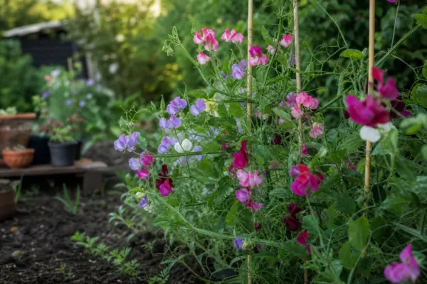 Sângele-voinicului (Lathyrus odoratus) – sfaturi pentru plantare, creștere și întreținere