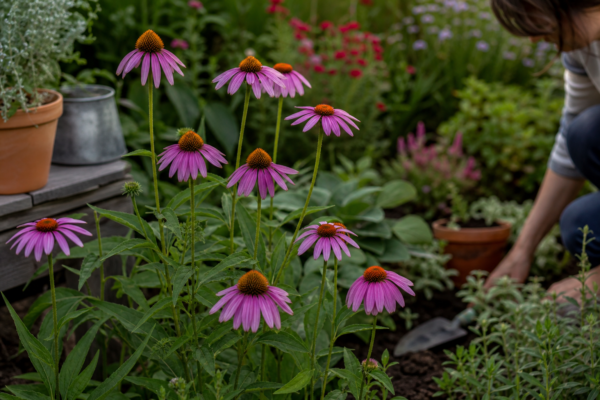 Echinacea purpurea – ghid practic de plantare și îngrijire