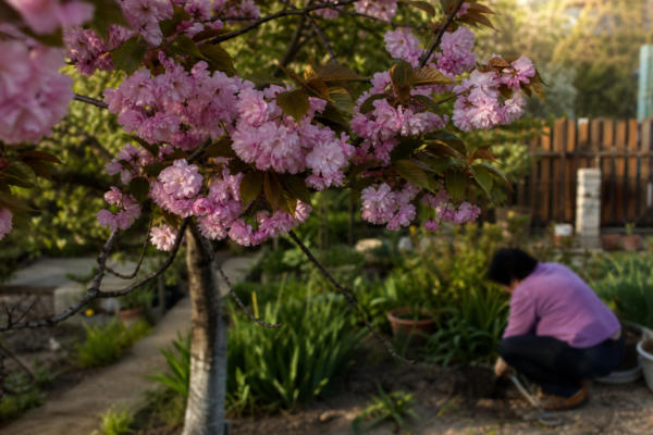 Cireș japonez (Prunus serrulata) – plantare și îngrijire pas cu pas