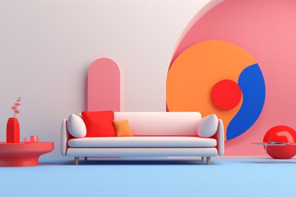 Cum să introduci culori puternice în living fără să încarci decorul