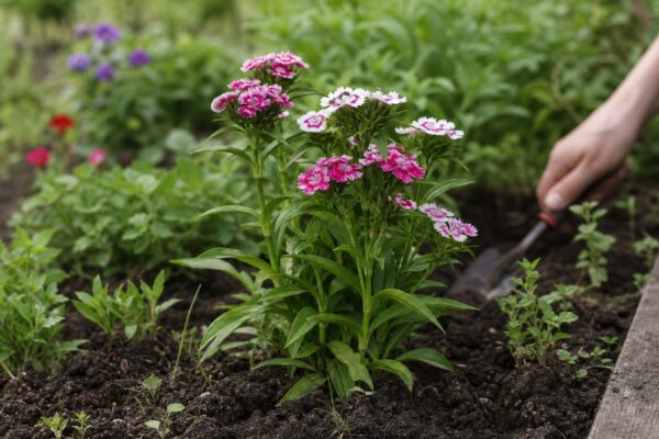 Barba împăratului (Dianthus barbatus) – plantare și îngrijire pas cu pas